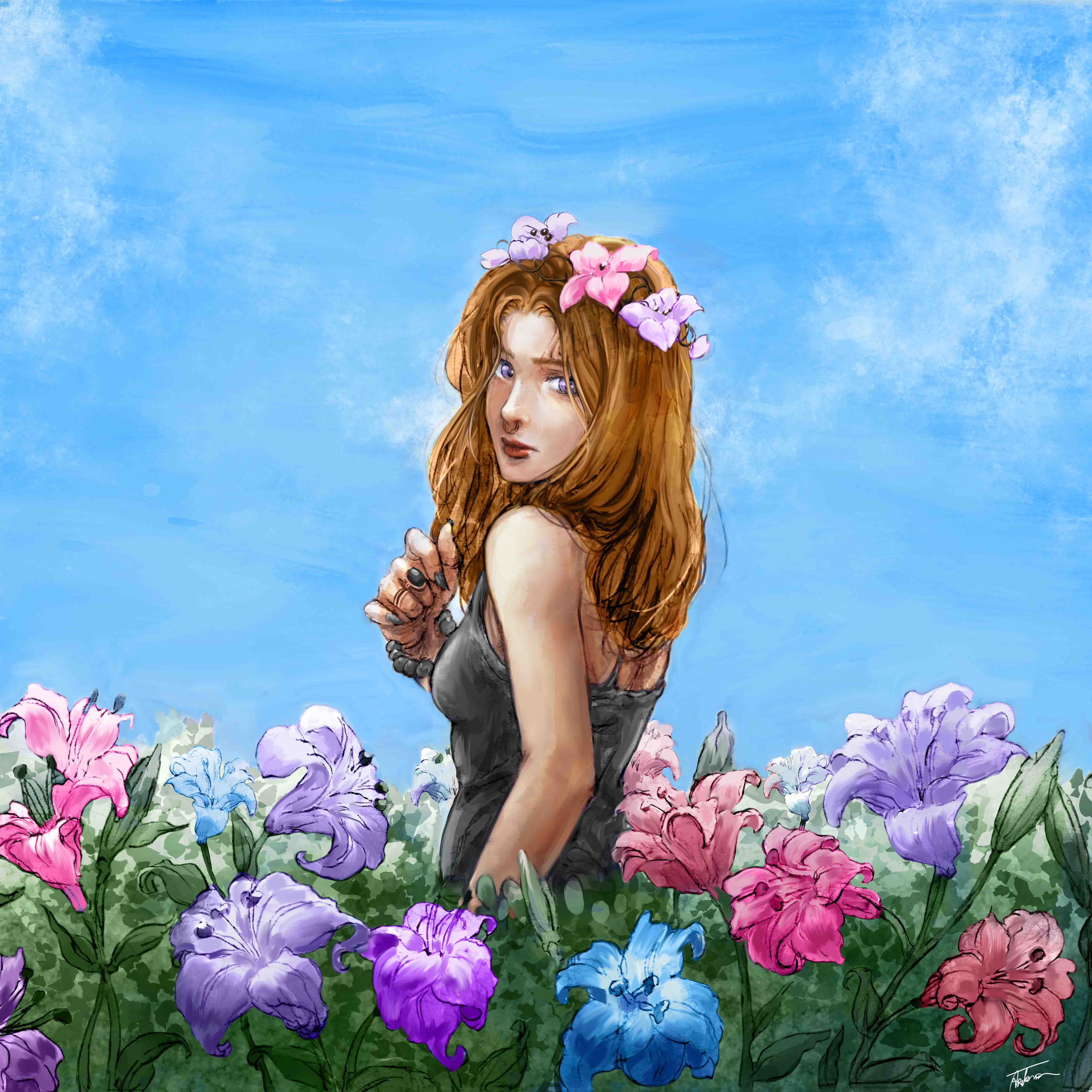 LAY ME TO REST AMONG THE LILIES